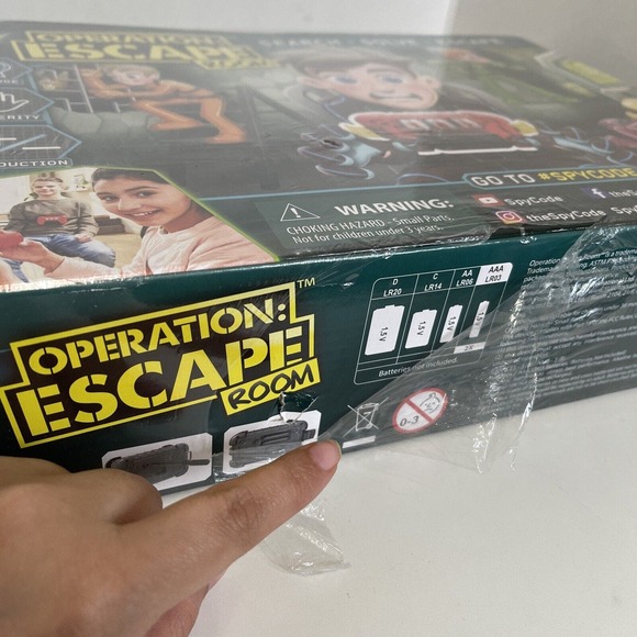 Operation Escape Board Game Spy Code Operation Escape Room Sealed search solve - Picture 6 of 8